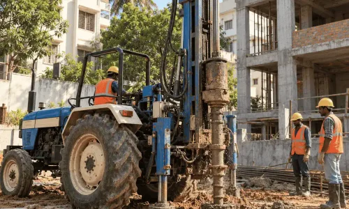 tractor-mounted-piling-rig-coral-apartments